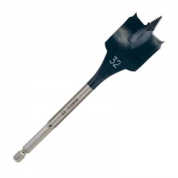 Bosch Self Cut Speed Flat Wood Bit Hex Shank - 32mm x 152mm
