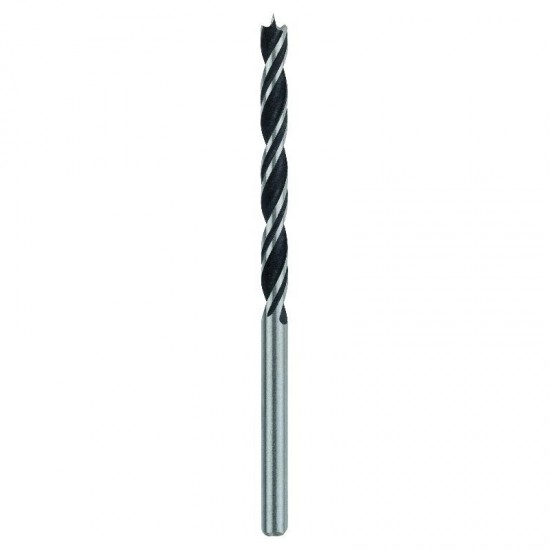 Bosch Standard Brad Point Wood Drill Bit - 4mm x 40mm x 70mm
