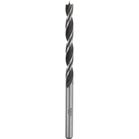 Bosch Standard Brad Point Wood Drill Bit - 5mm x 45mm x 85mm