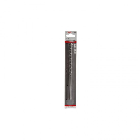 Bosch Silver Percussion Concrete Drill Bit - 8mm x 80mm x 120mm