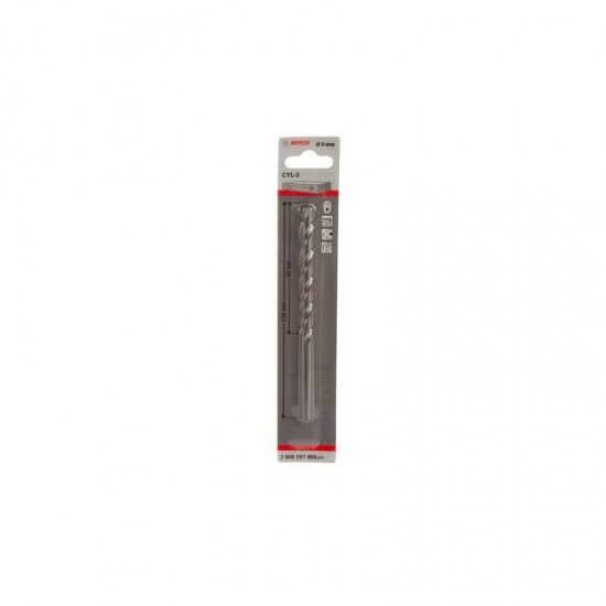 Bosch Silver Percussion Concrete Drill Bit - 8mm x 150mm x 200mm