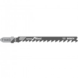 Bosch T144D Jigsaw Blades Speed for Wood - Pack of 5