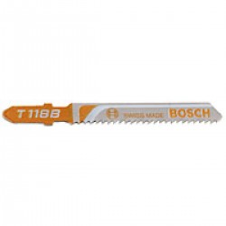Bosch T118B Jigsaw Blades Basic for Metal - Pack of 5