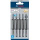 Bosch T144DP Jigsaw Blades Precision for Wood - Pack of 5