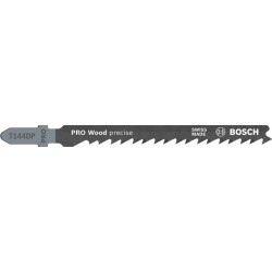 Bosch T144DP Jigsaw Blades Precision for Wood - Pack of 5