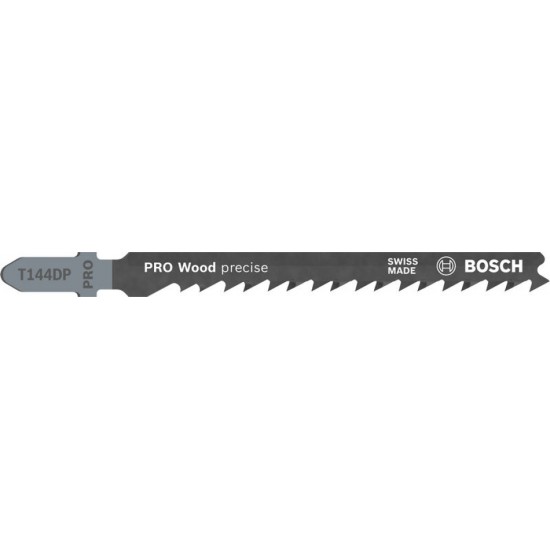 Bosch T144DP Jigsaw Blades Precision for Wood - Pack of 5