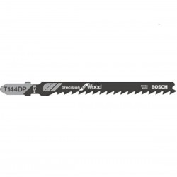Bosch T144DP Jigsaw Blades Precision for Wood - Pack of 5
