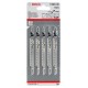 Bosch T301CD Jigsaw Blades Clean for Wood - Pack of 5