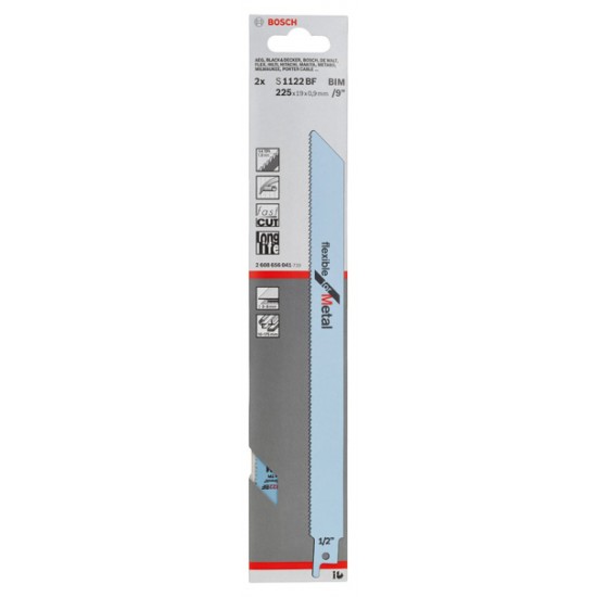 Bosch Recip Saw Blade S1122BF (Pack of 2)