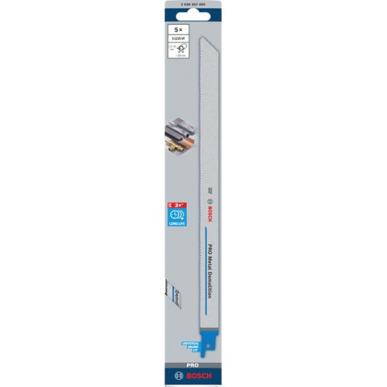 Bosch Recip Saw Blade S1225VF (Pack of 5)
