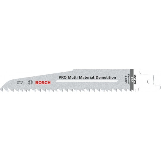 Bosch Recip Saw Blade S610VF (Pack of 5)