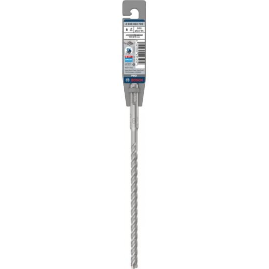 Bosch SDS Plus 5X Hammer Drill Bit - 8mm x 150mm x 210mm
