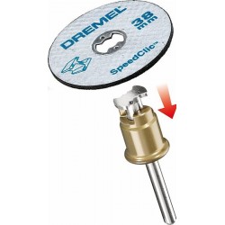 Dremel 456 12 x SpeedClic Metal Cutting Discs