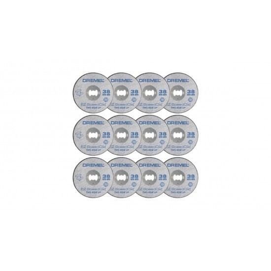 Dremel 456 12 x SpeedClic Metal Cutting Discs