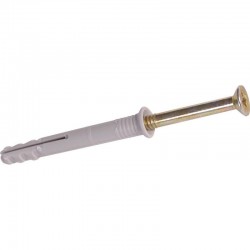 Timco M6 x 60mm Nylon Hammer Fixings - Pack of 10