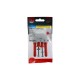 M5 x 80mm Multi-Fix Stella Fixings - Red - Pack of 4
