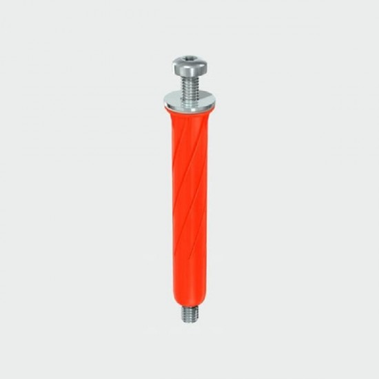 M5 x 80mm Multi-Fix Stella Fixings - Red - Pack of 4