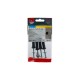 M5 x 90mm Multi-Fix Stella Fixings - Black - Pack of 4