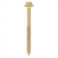 Timco 75mm x 12.0mm Bright Zinc Plated Coach Screws - Pack of 2