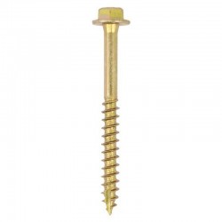 Timco 75mm x 12.0mm Bright Zinc Plated Coach Screws - Pack of 2
