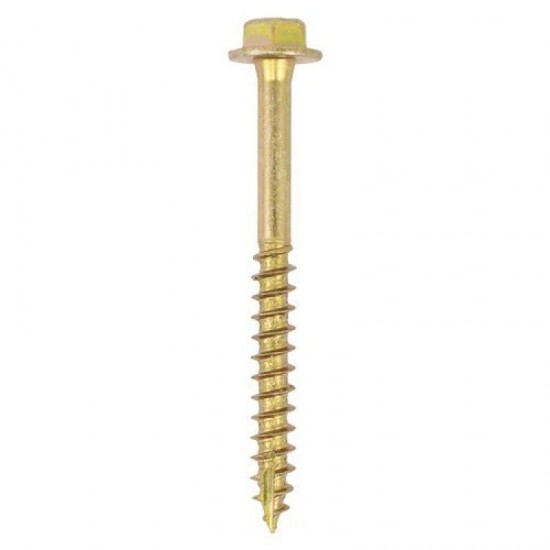 Timco 75mm x 12.0mm Bright Zinc Plated Coach Screws - Pack of 2