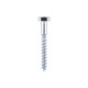 Timco 10x150mm Hex Head Coach Screw Steel Zinc Plated Pack of 2
