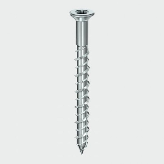 M6 x 80mm CSK Multi-Fix Masonry Screws - Pack of 8