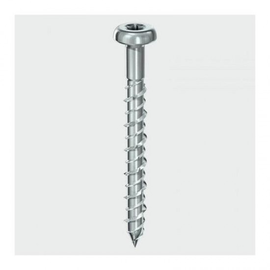 M6 x 60mm PAN Multi-Fix Masonry Screws - Pack of 10