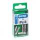 Spax RP 25mm PZ3 Bits - Pack of 5