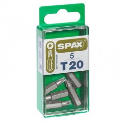 Spax RP T20 Bit 25mm - Pack of 5