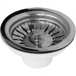 COMAP 47230 Basket Strainer Waste Stainless Steel Grid