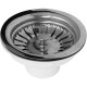 COMAP 47230 Basket Strainer Waste Stainless Steel Grid