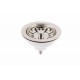 COMAP 47230 Basket Strainer Waste Stainless Steel Grid