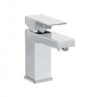 Cascade Chrome Edge Single Lever Basin Mixer Tap - No Waste - 006.2119.3