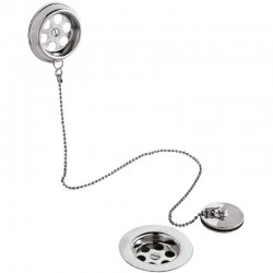 Cascade Bath Waste with Chain For Baths - 40.003.3