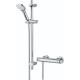 Bristan Artisan Exposed Thermostatic Bar Shower With Adjustable Riser Kit