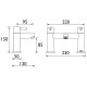 Bristan Blitz Bath Filler Tap For Baths