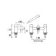 Bristan Capri Bath Shower Mixer Tap For Baths & Showers