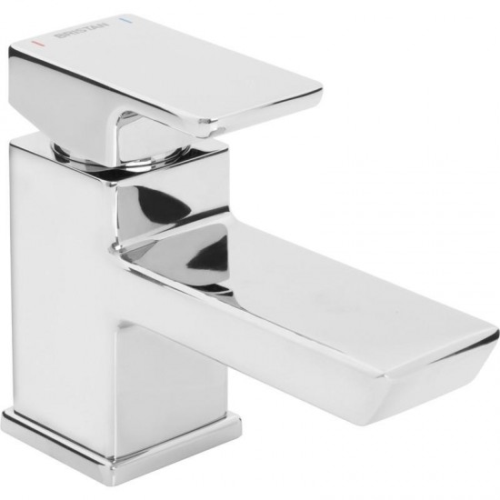 Bristan Cobalt Basin Mixer With Clicker Waste