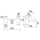 Bristan Cobalt Bath Filler Tap For Baths