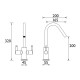 Bristan Cashew Easyfit Sink Mixer Tap For Kitchens & Sinks