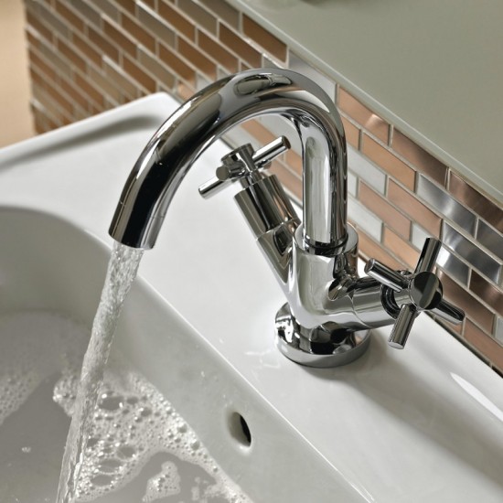 Bristan Decade Basin Mixer With Clicker Waste