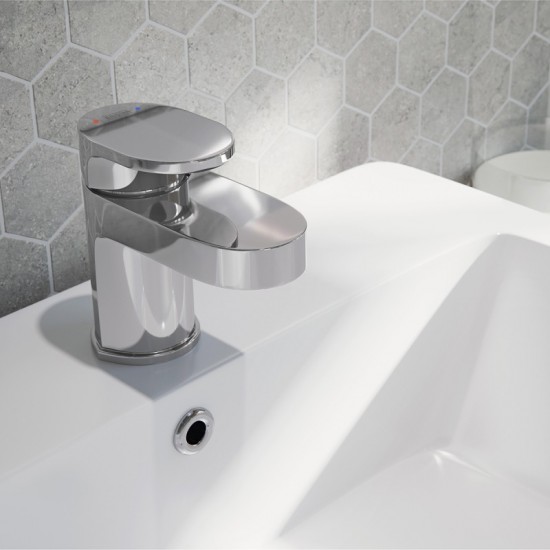 Bristan Frenzy Basin Mixer With Clicker Waste