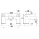 Bristan Frenzy Bath Filler Tap For Baths