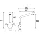 Bristan Manhattan Easyfit Sink Mixer Tap For Kitchens & Sinks