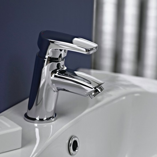 Bristan Orta Basin Mixer With Clicker Waste