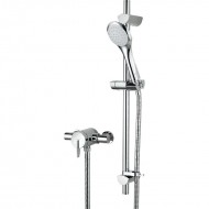 Bristan Sonique Exposed Thermostatic Mini Valve Shower With Riser Kit