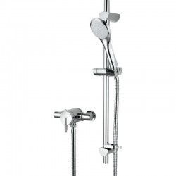 Bristan Sonique Exposed Thermostatic Mini Valve Shower With Riser Kit
