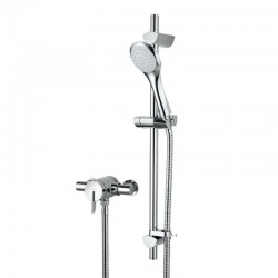 Bristan Sonique Exposed Thermostatic Mini Valve Shower With Riser Kit