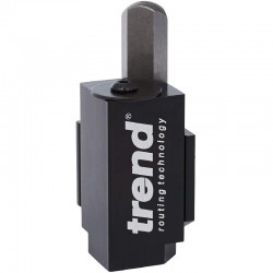 Trend Corner Chisel For Hinge Fitting - 70mm Black